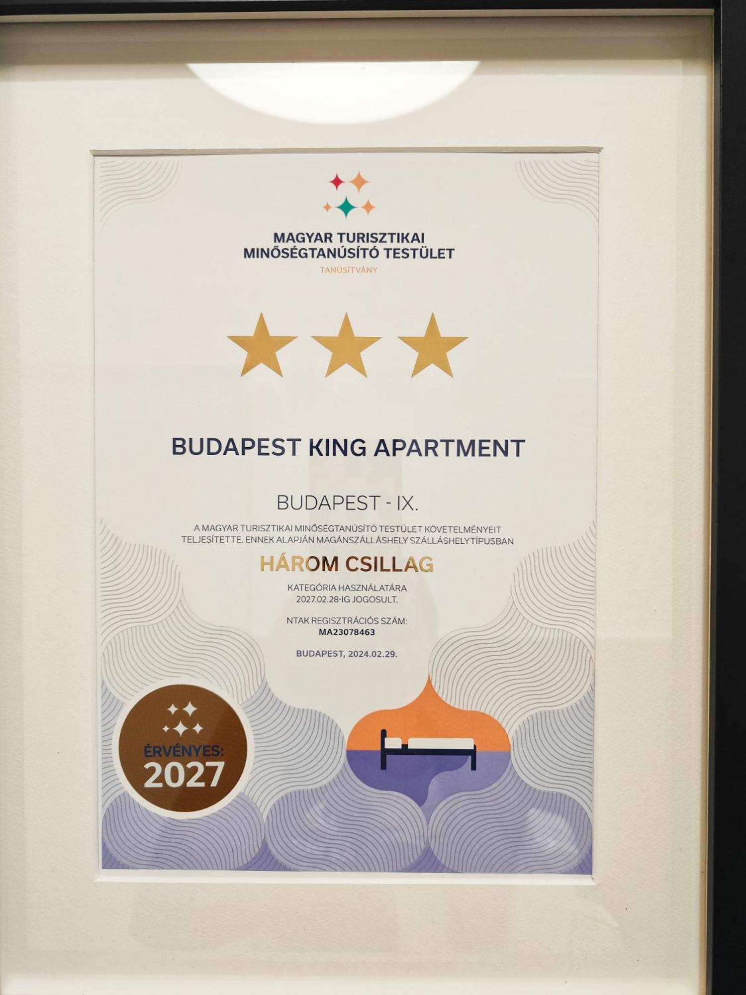 King Apartmán Budapešť